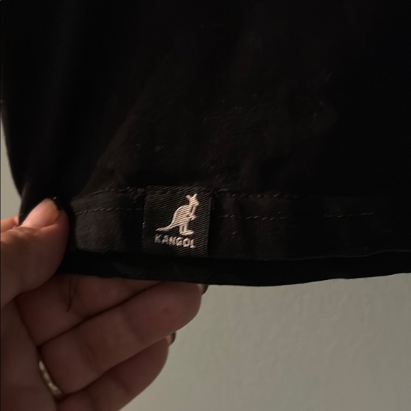 Kangol Classic Black Short Sleeve Tee, size XL - Picture 3 of 5
